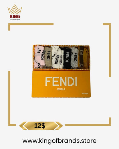 Fendi Luxury Designer Socks