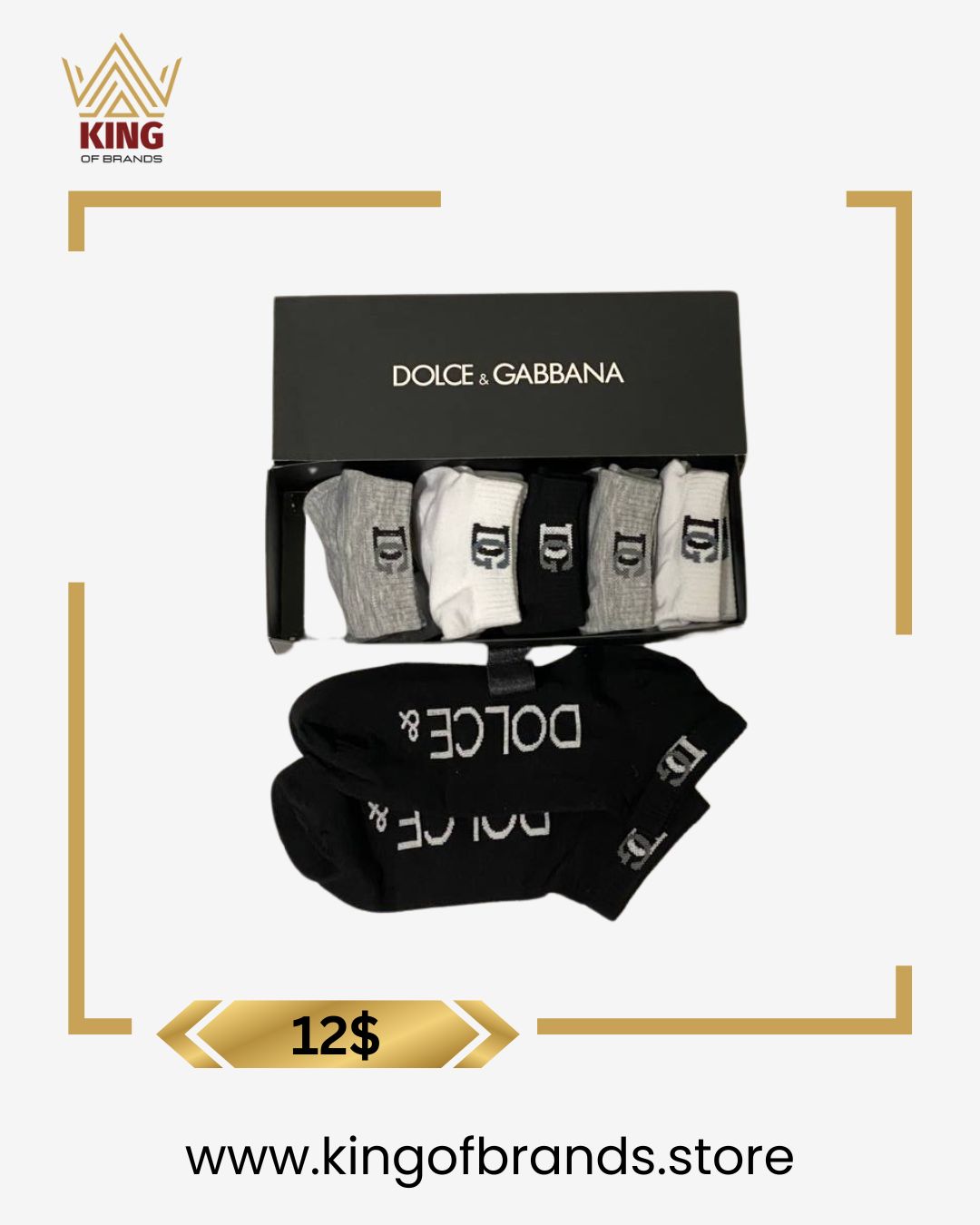 Dolce &amp; Gabbana Luxury Socks