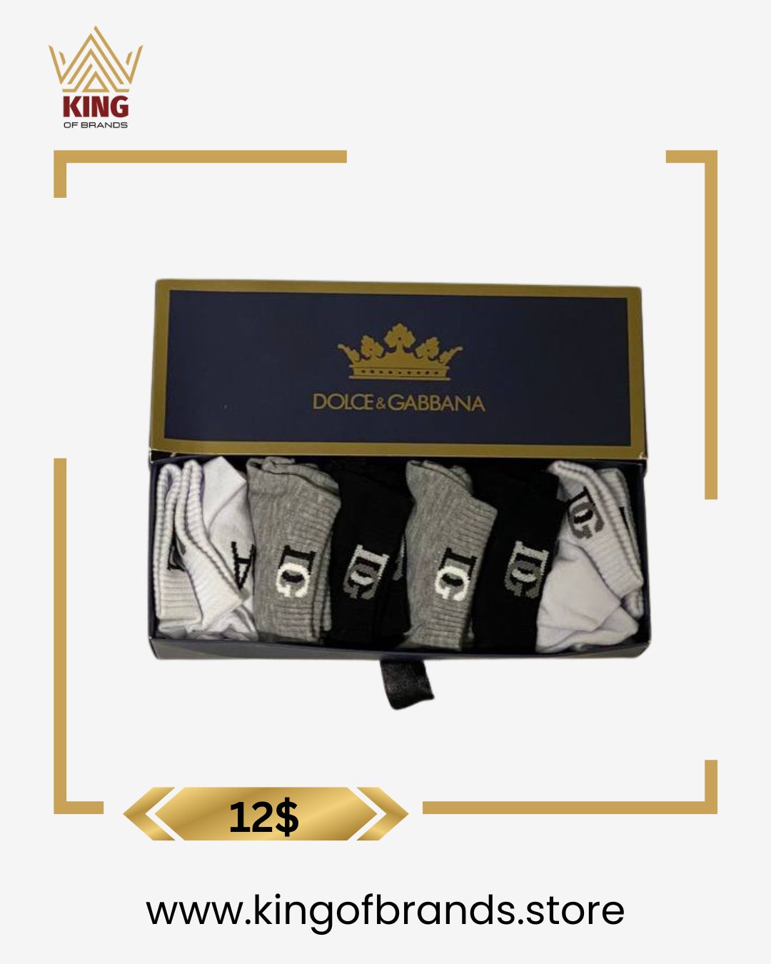 Dolce &amp; Gabbana Royal Luxury Socks